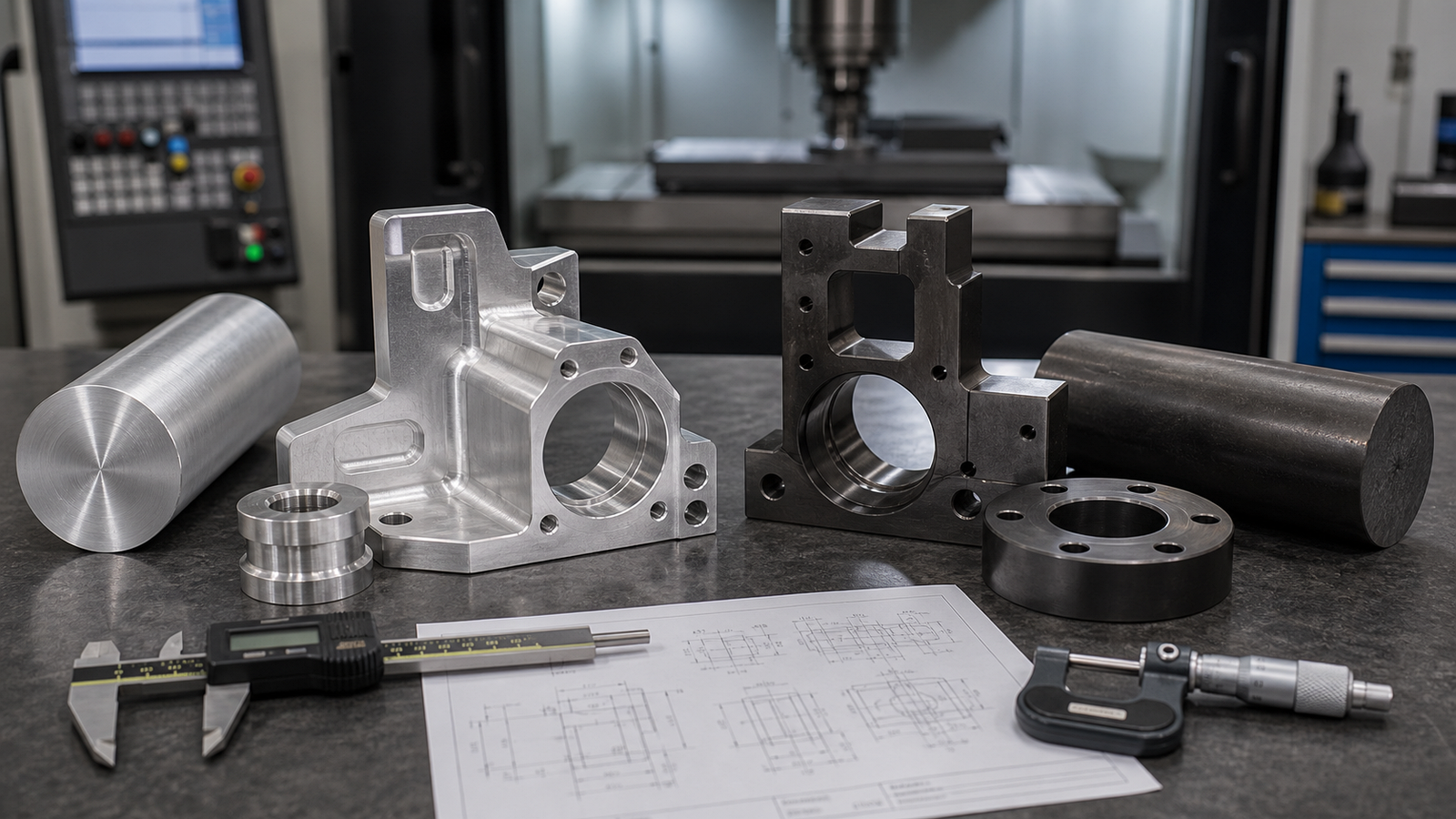 Aluminum vs Steel for CNC: Cost, Strength, Speed