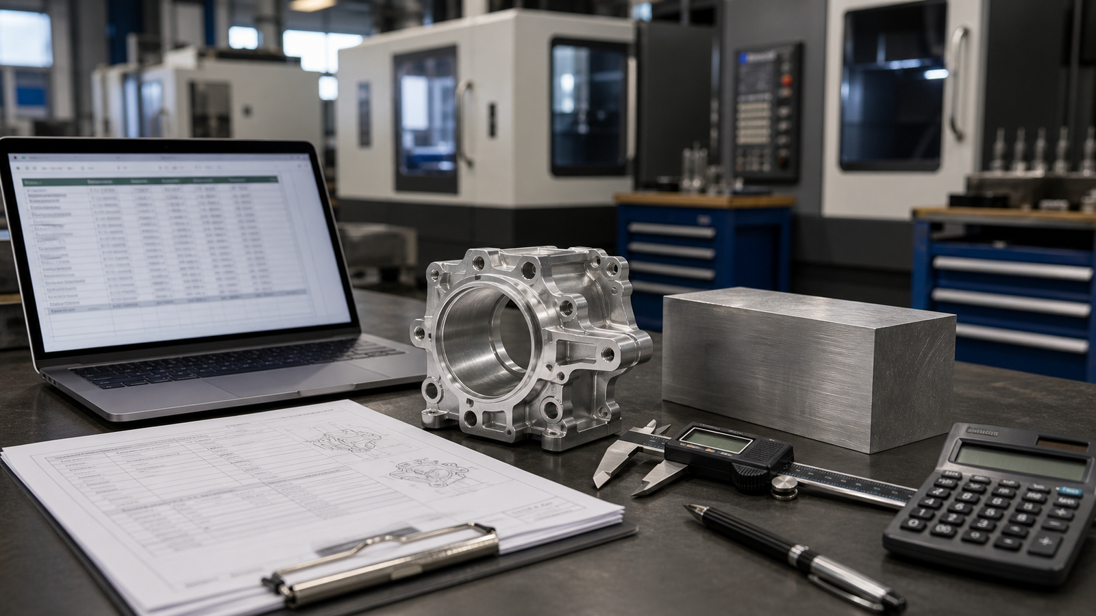 CNC Cost Formula: How to Estimate Part Price