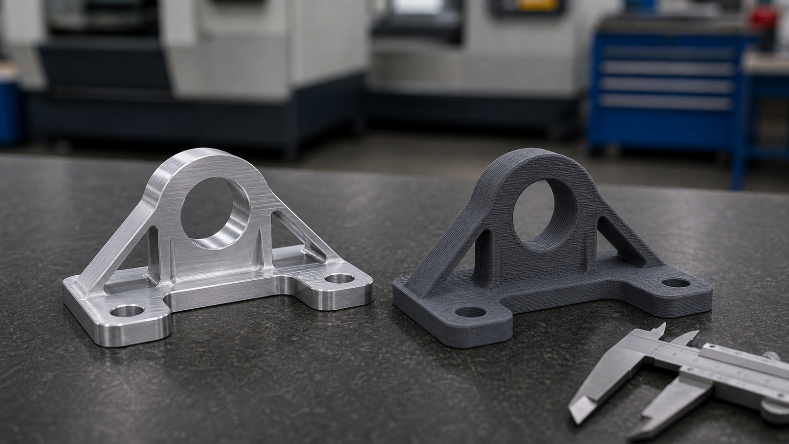 CNC Machining vs 3D Printing