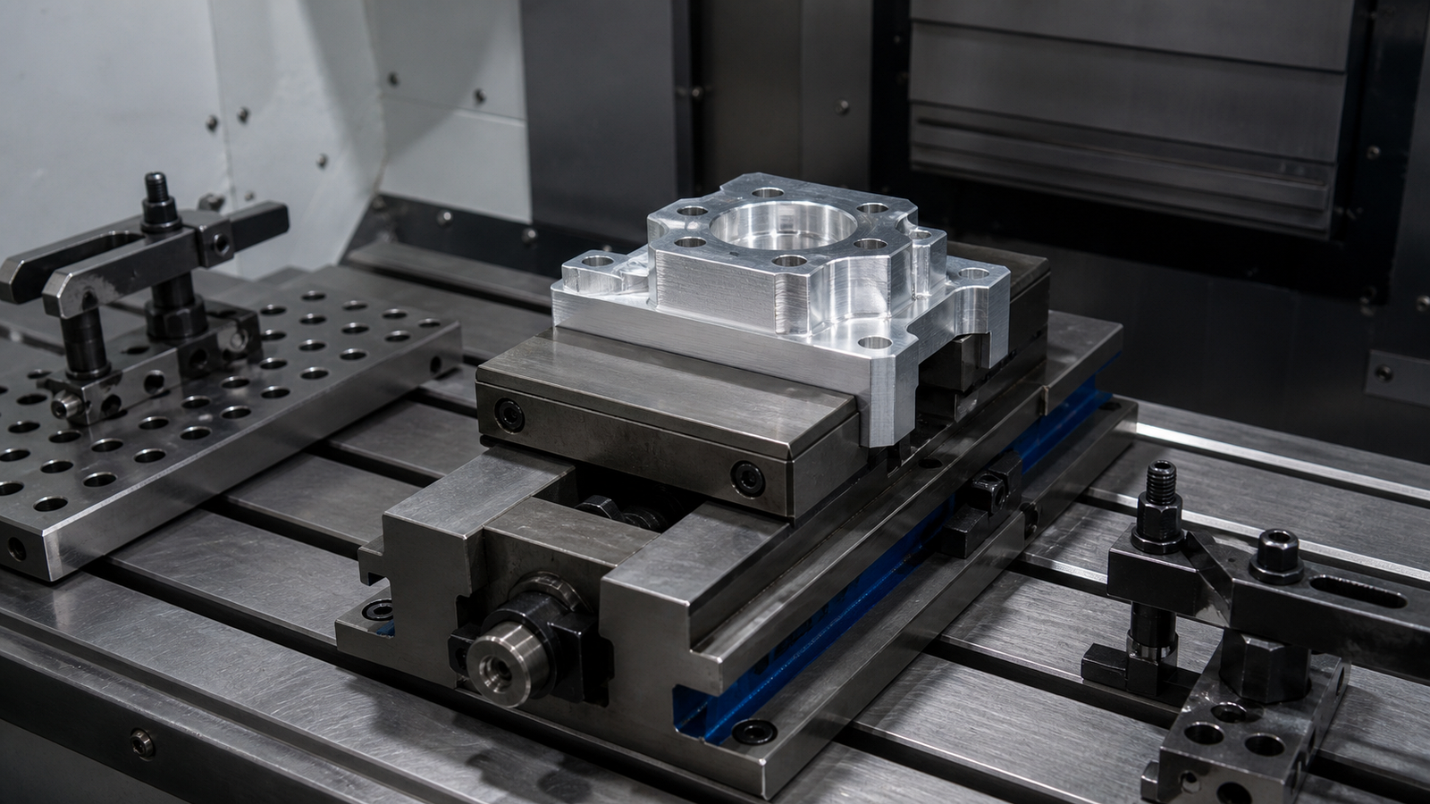 CNC Workholding Methods: Vises, Fixtures & Clamps