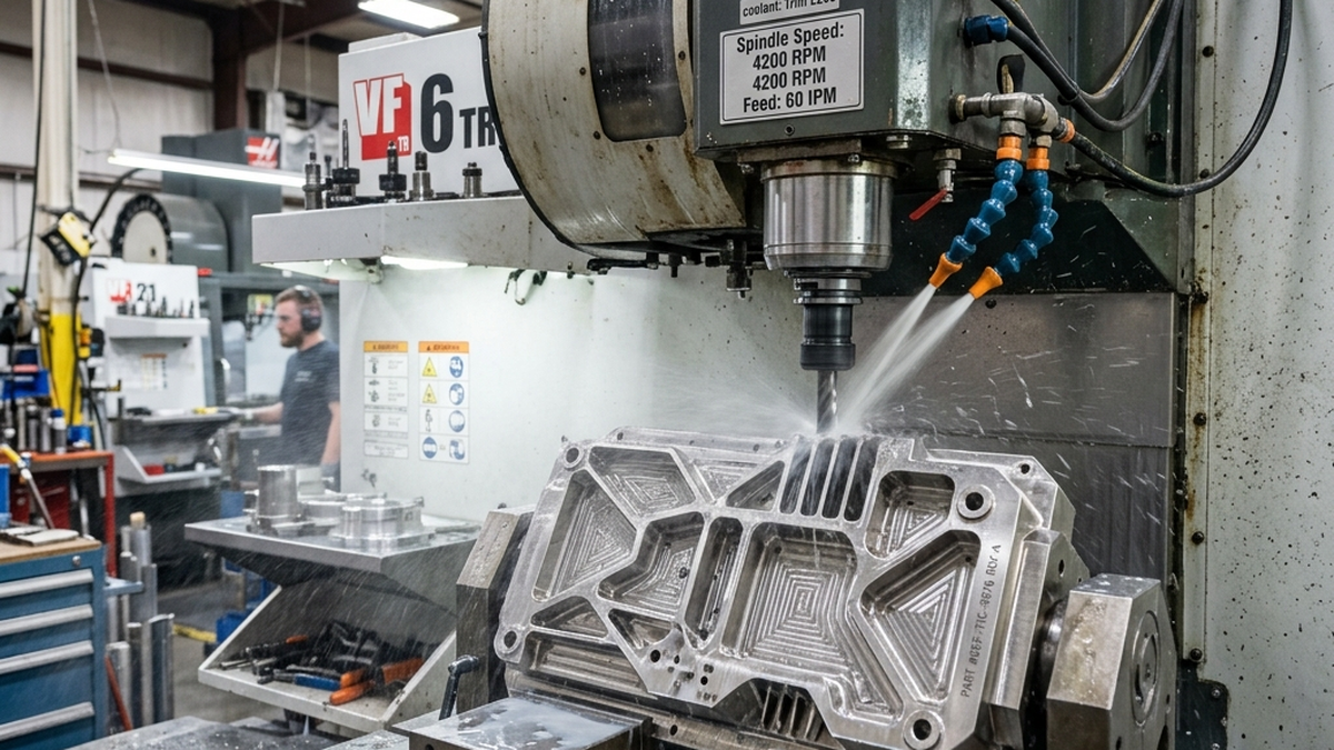 Defense CNC Machining: ITAR + AS9100D Components