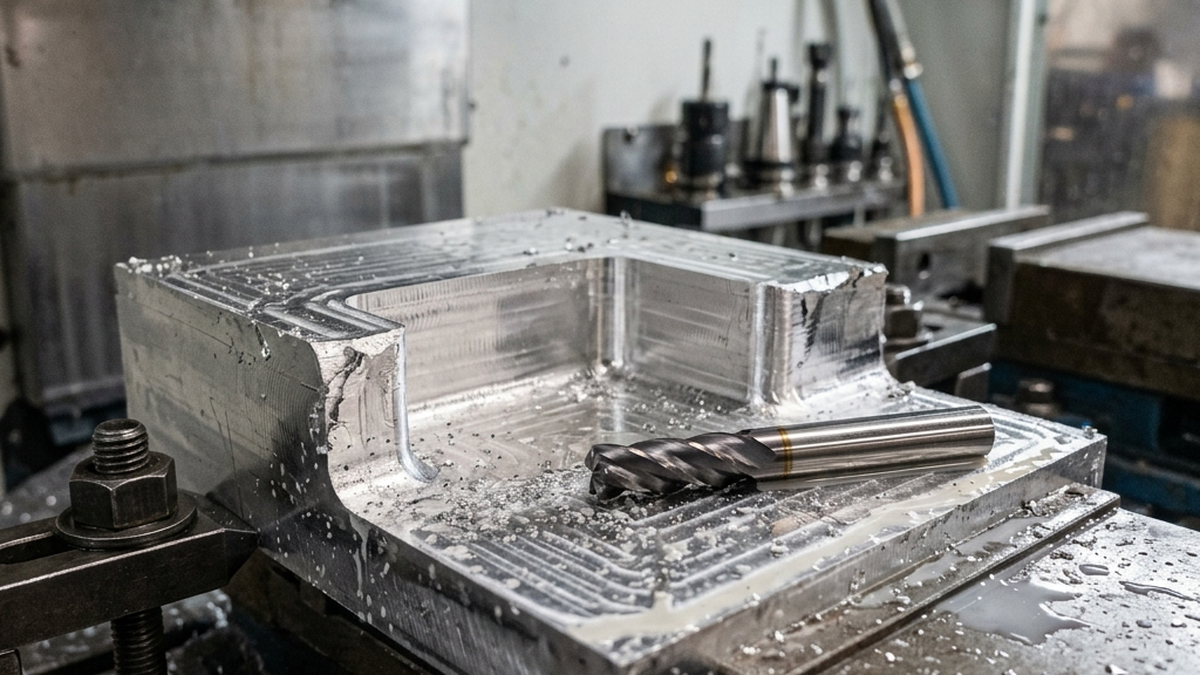 Design for Manufacturability (DFM): The Complete Guide for CNC Parts: Corner Radii technical illustration