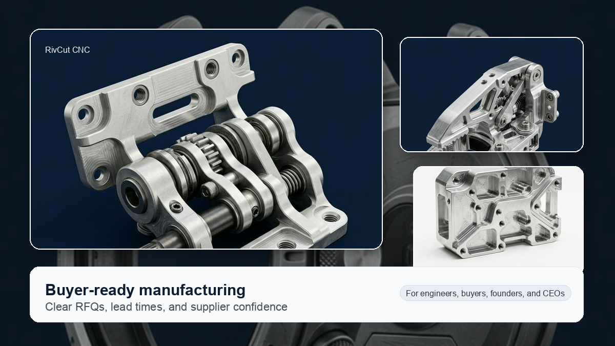 How to Choose a CNC Machine Shop: A Buyer's Decision Framework: Step 1: Define Your Requirements Before You Search technical illustration