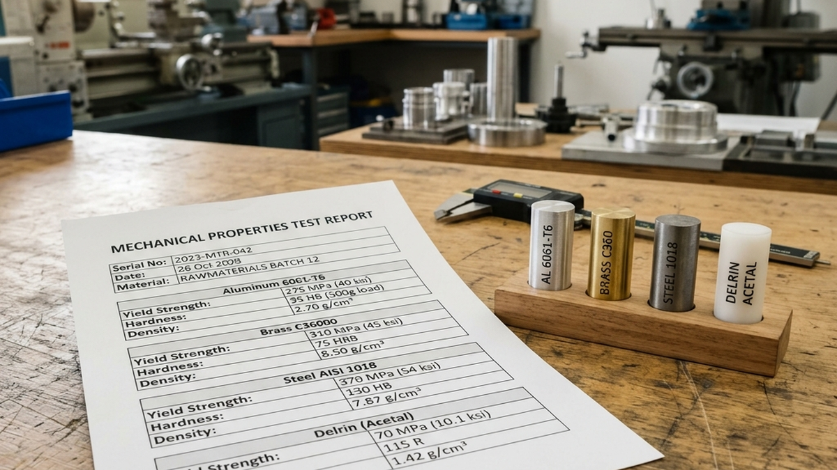Rapid Prototyping Materials Guide: Metals, Plastics & Composites: Why Material Selection Makes or Breaks Your Prototype technical illustration