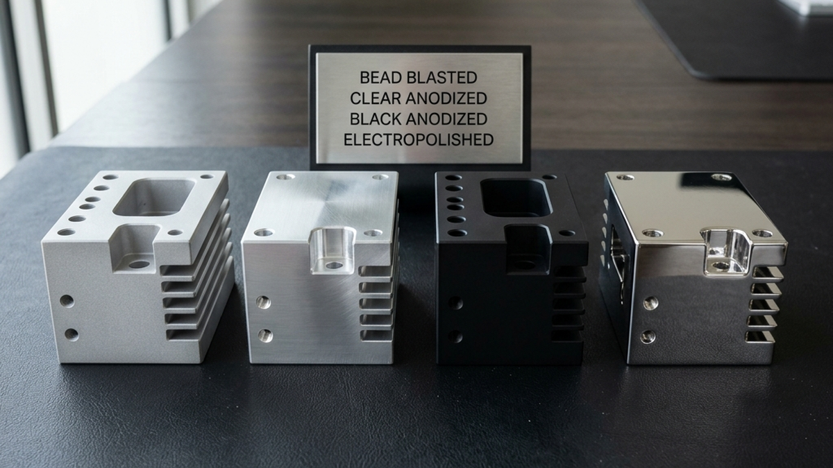 CNC Surface Finishing: 8 Options Compared (Cost + Ra)