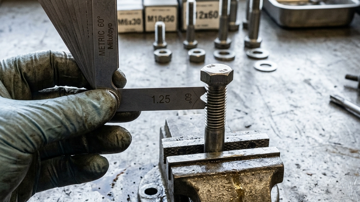 Thread Specifications Guide: UNC, UNF, Metric and Pipe Threads for CNC Parts: Metric Threads technical illustration