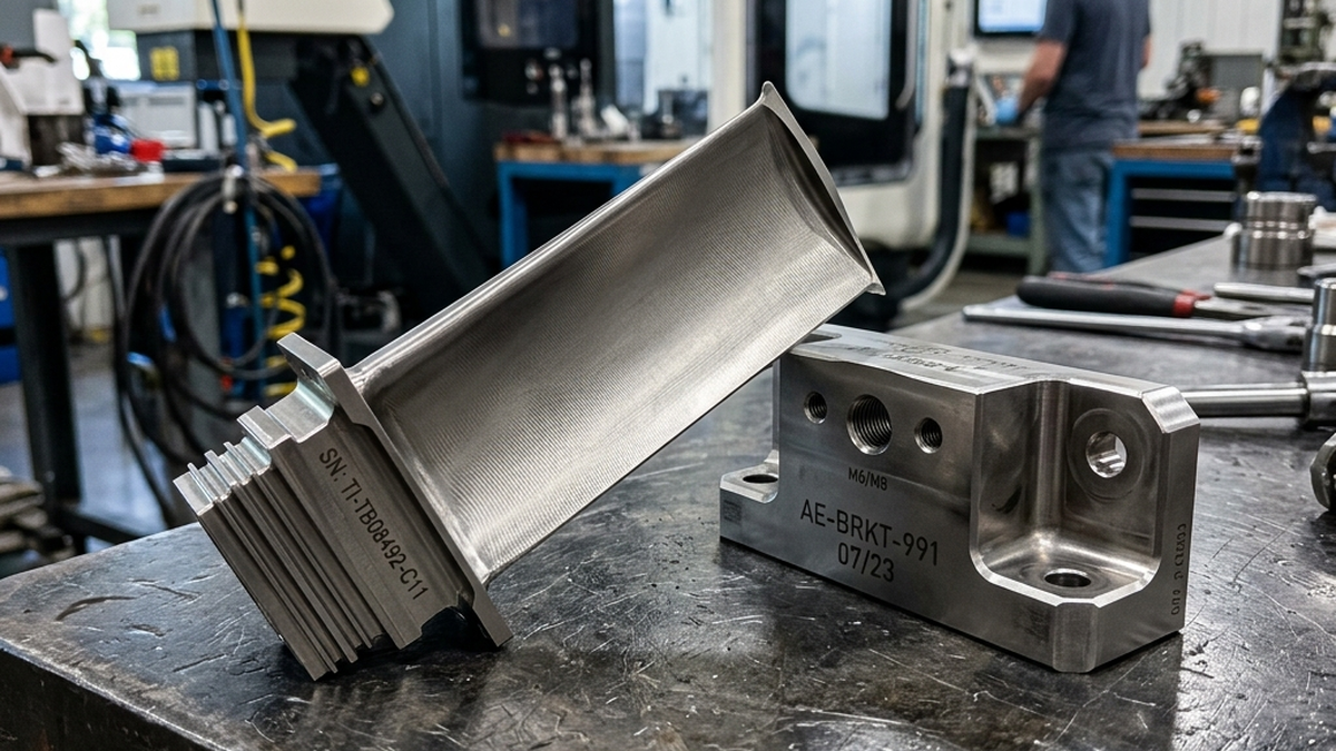Titanium CNC Machining: Grade 2, Grade 5 (Ti-6Al-4V)