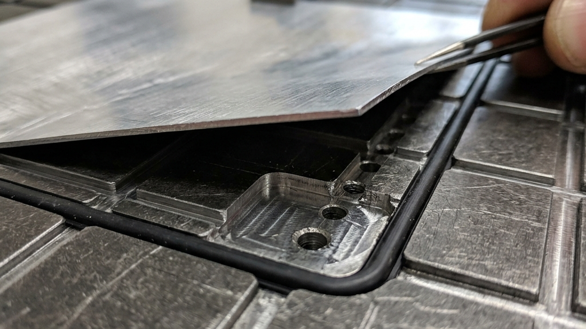 Vacuum Fixturing for Thin-Wall CNC Parts: How Vacuum Fixturing Works technical illustration