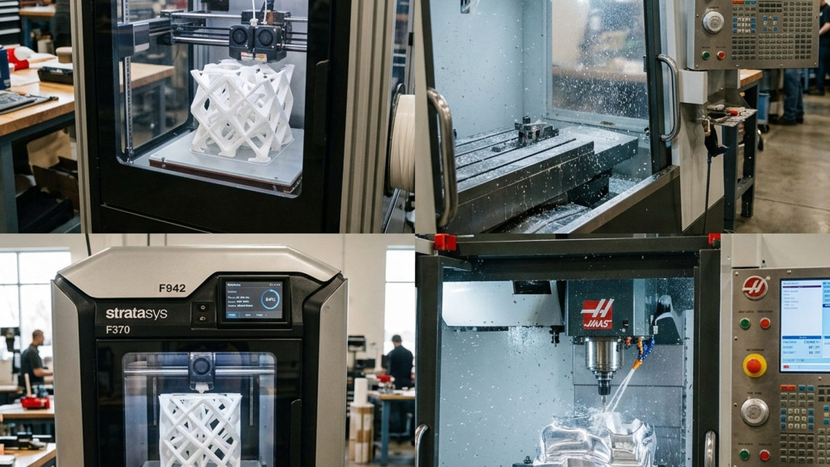 When to Use 3D Printing vs CNC Machining for Your Project