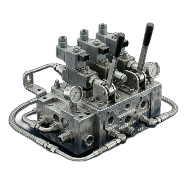CNC Machined Case Study Industrial Hydraulic Valve