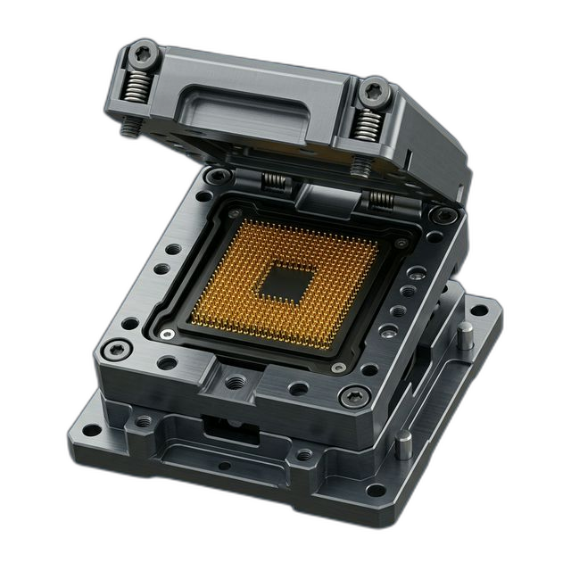 CNC Machined Case Study Semiconductor Test Socket