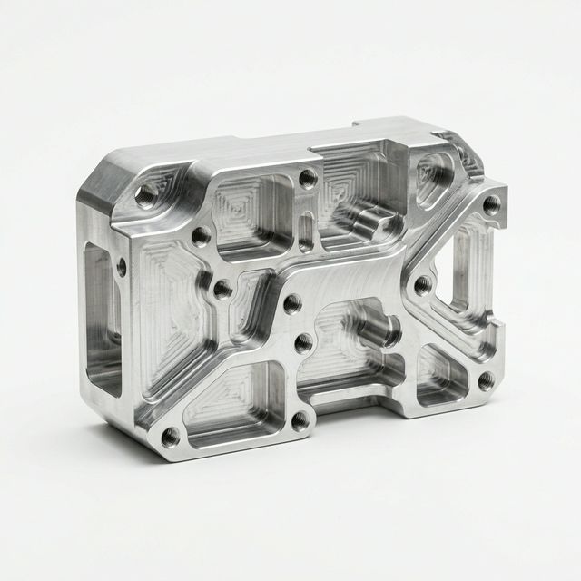 CNC machined stainless steel marine component