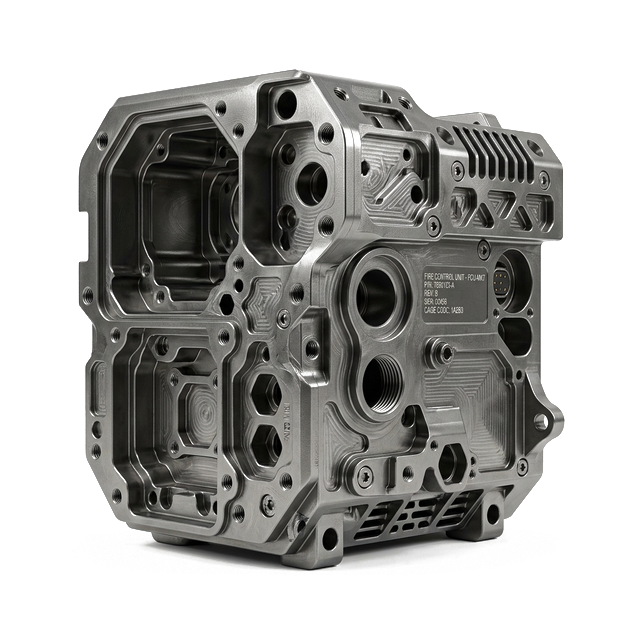CNC machined defense part