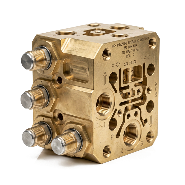 Precision brass 360 component