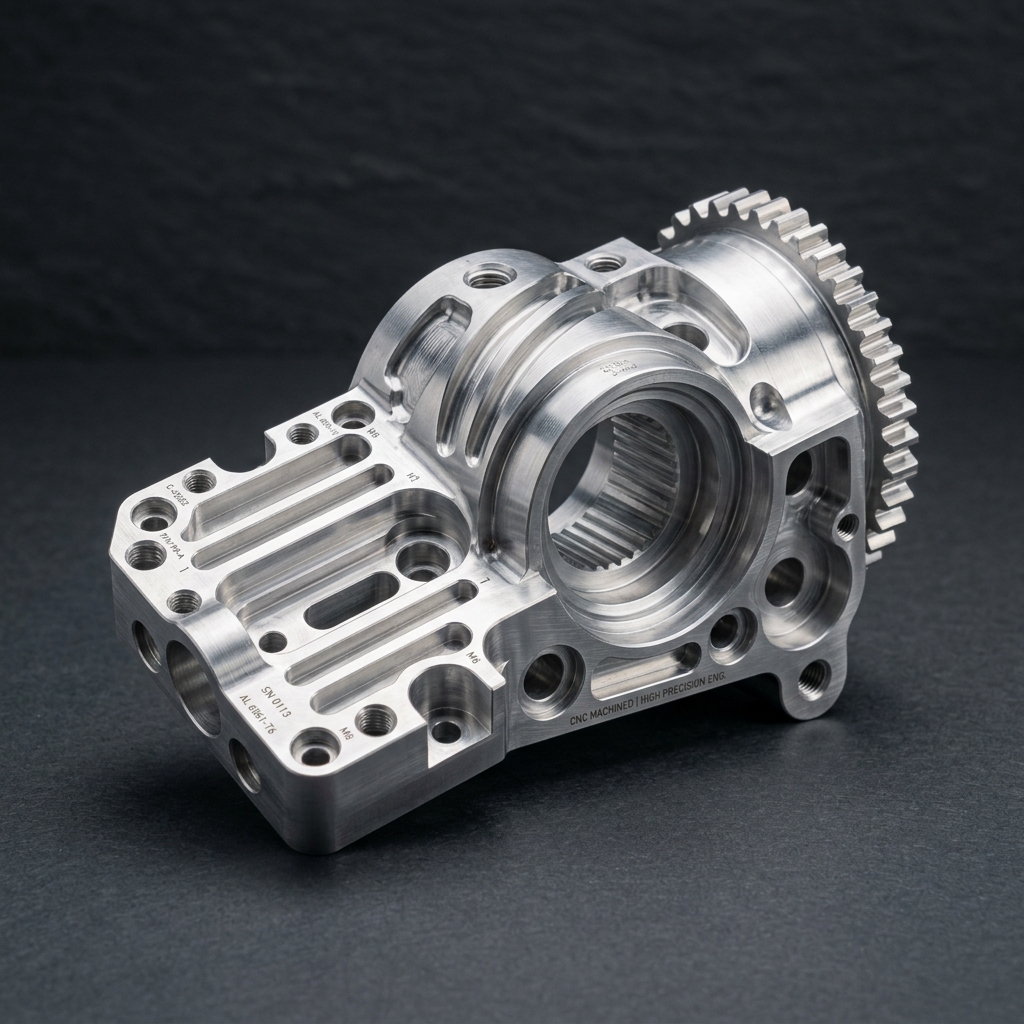 High precision CNC machined part